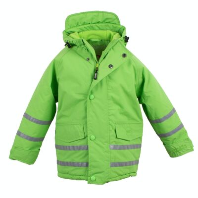 Winter jacket - breathable, 100% waterproof - light green