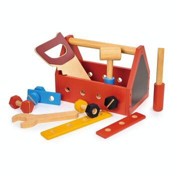 Mentari Jouet en bois Chippy's Kit d'outils pratiques pour les enfants 2