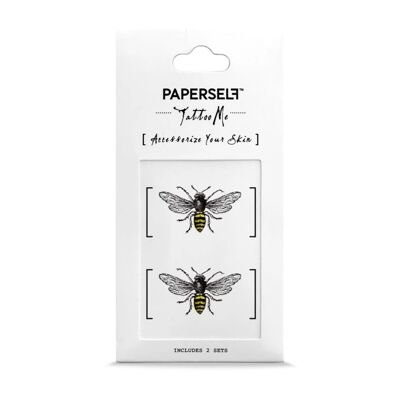 Bee Temporary Tattoo