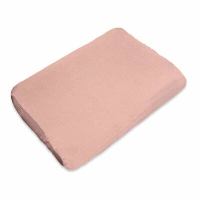 Organic Cotton Changing Mat Cover Pink