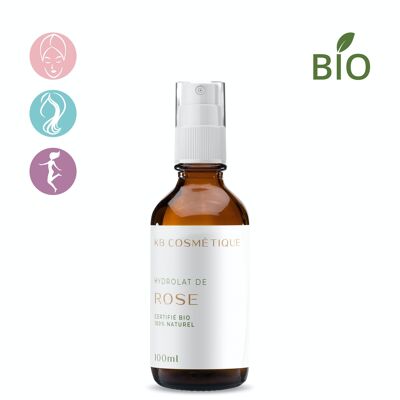 Hydrolat de Rose certifiée Bio