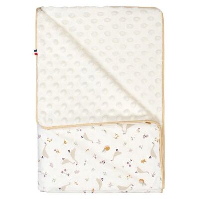 Light minky blanket, Sidonia, Made In France