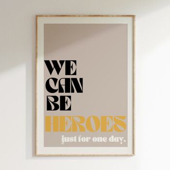 Affiche WE CAN BE HEROES 3