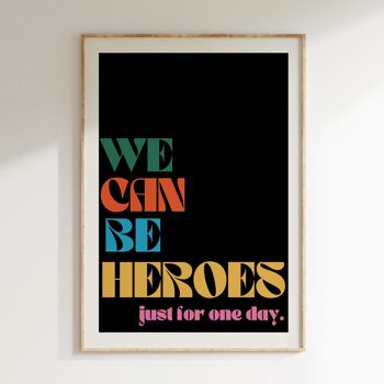 Affiche WE CAN BE HEROES 5