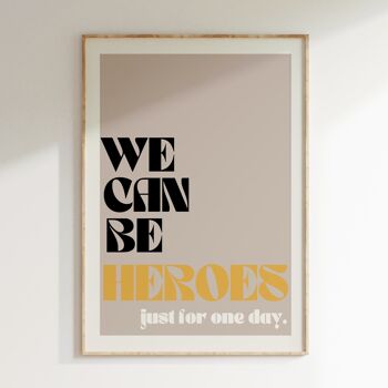 Affiche WE CAN BE HEROES 7