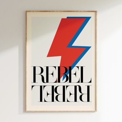 Affiche REBEL REBEL