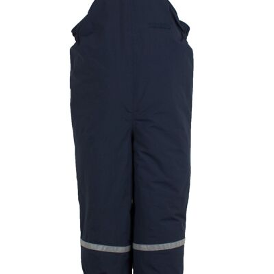 Pantalones de nieve - transpirable, 100% impermeable - azul marino / azul oscuro