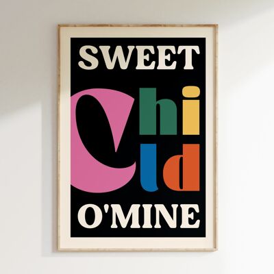 Poster SWEET CHILD O'MINE
