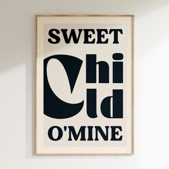 Affiche SWEET CHILD O'MINE 5