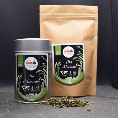 Organic* Moroccan tea - Tin box