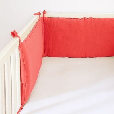 Protector de cama Fresa de algodón orgánico