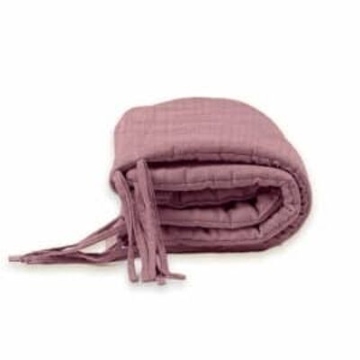 Pink Organic Cotton Bed Bumper