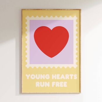 Affiche  YOUNG HEARTS RUN FREE 1