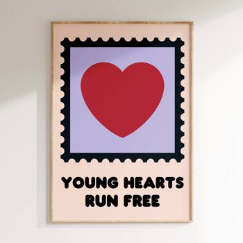 Affiche  YOUNG HEARTS RUN FREE 5