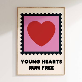Affiche  YOUNG HEARTS RUN FREE 8