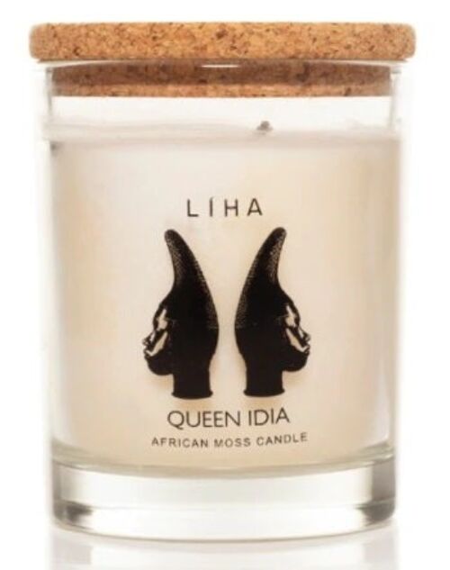 Scented Candle LIHA | Queen Idia Candle | African Moss | Relaxing Candle | Relaxation | Home Decor | Fragrance | Stress-Reducing | Small Scented Candle | Amazing Scent | Relaxing | Must Try | Must Have.