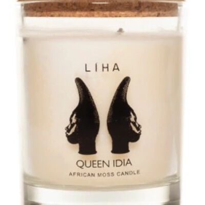 Scented Candle LIHA | Queen Idia Candle | African Moss | Relaxing Candle | Relaxation | Home Decor | Fragrance | Stress-Reducing | Small Scented Candle | Amazing Scent | Relaxing | Must Try | Must Have.