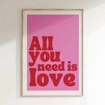 Affiche ALL YOU NEED IS LOVE 3