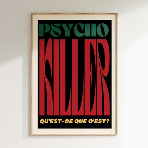 Affiche  PSYCHO KILLER