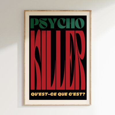 PSYCHO KILLER-Plakat