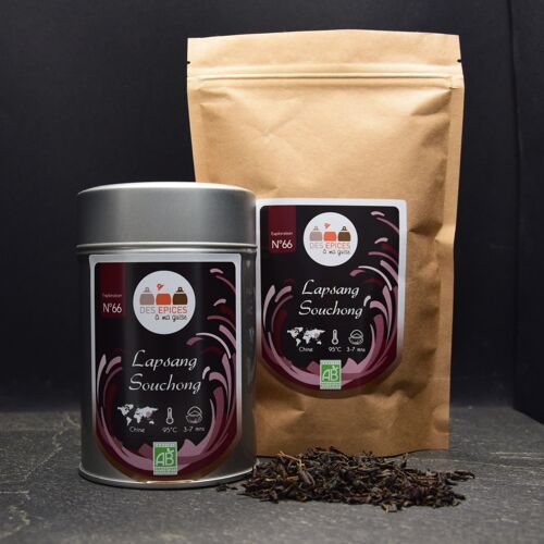 Lapsang Souchong BIO* - Sachet fraîcheur