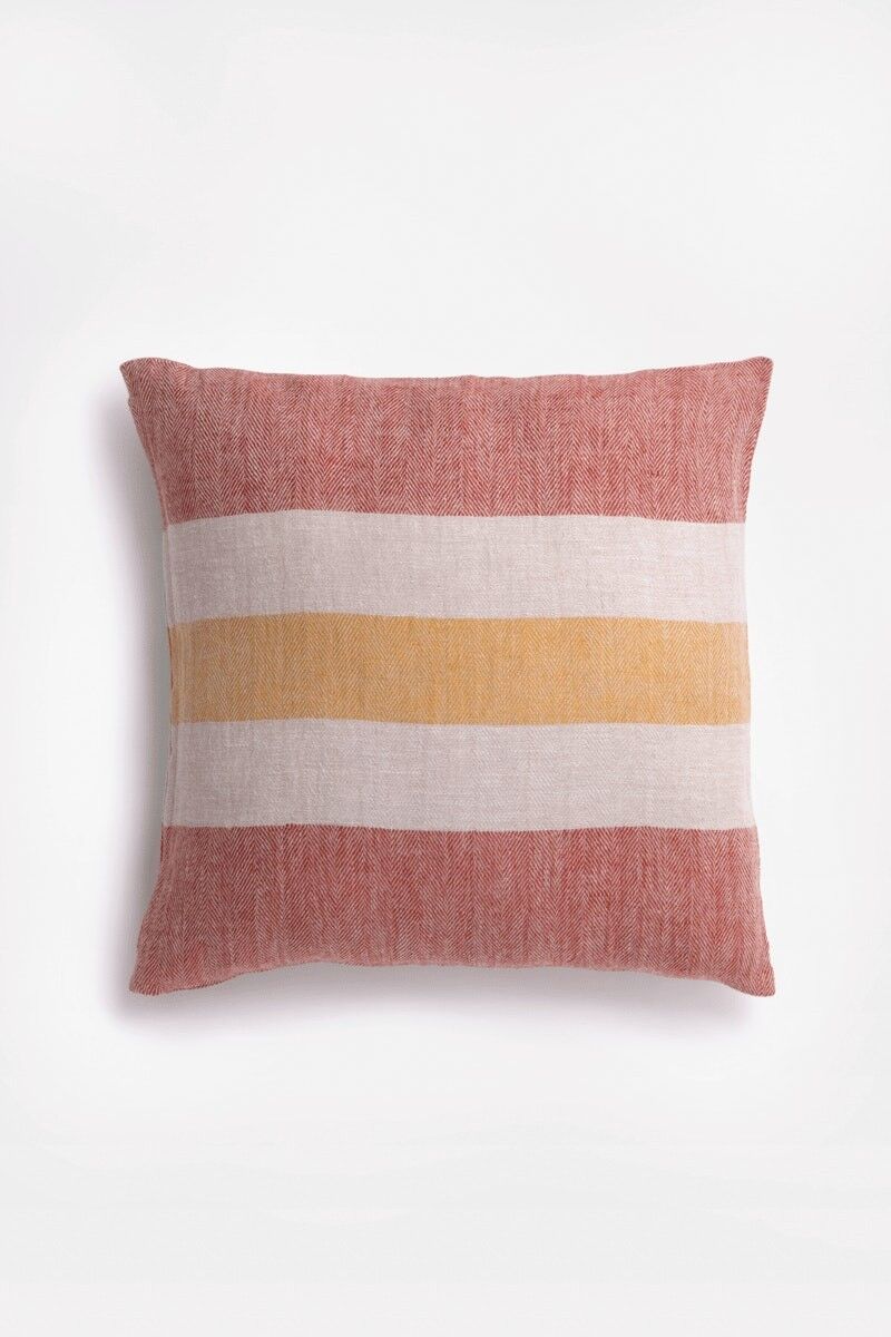Buy wholesale Cushion cover/pillowcase made of linen Herringbone