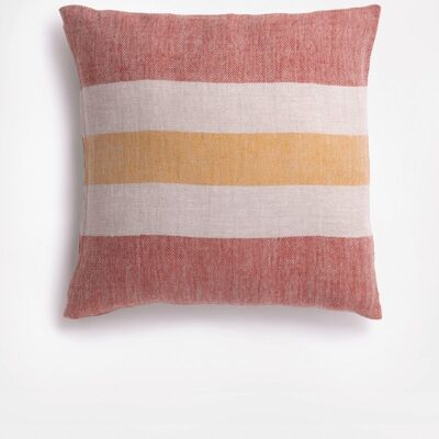 Cushion cover/pillowcase made of linen Herringbone