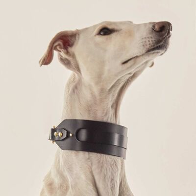 Greyhound Necklace Black