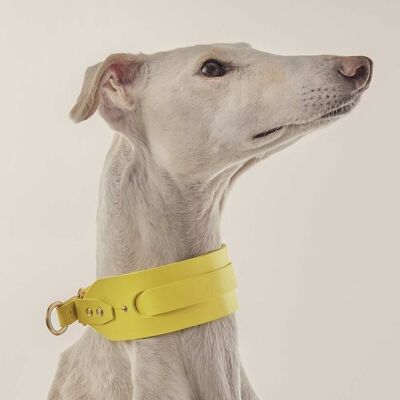 Greyhound Necklace Yellow