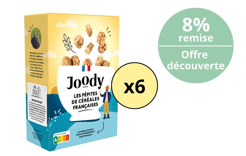 ¡PROMO PAQUETE DE 6! Nuggets integrales crujientes - JOODY