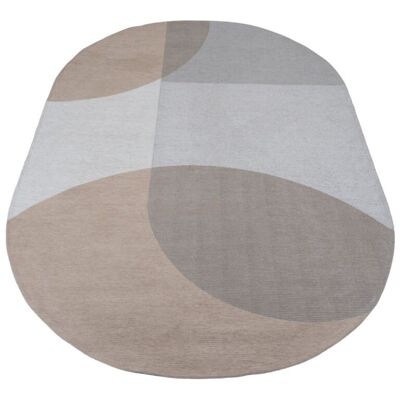 Vloerkleed Eli Beige – Ovale 200 x 290 cm