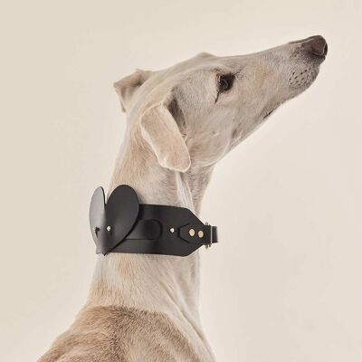 Hundeherz-Accessoire Schwarz