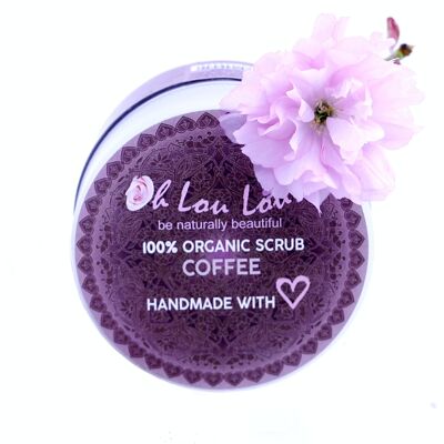 Coffee SCRUB 100% ORGANIC  100% NATURAL