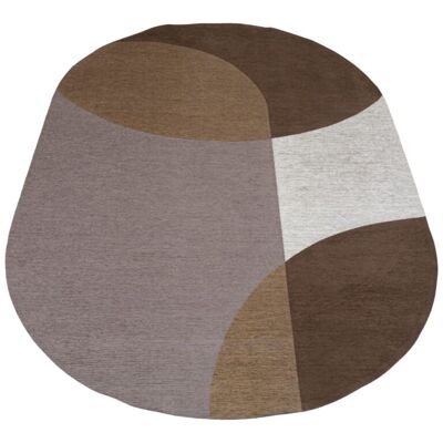 Vloerkleed Eli Brown – Ovale 160 x 230 cm