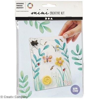 Kit de modelismo DIY Silk Clay - Pintura primaveral