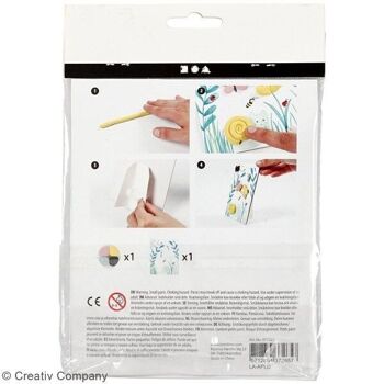 Kit DIY modelage Silk Clay - Tableau printanier 3