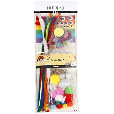 DIY manual activities kit for children - Rainbow