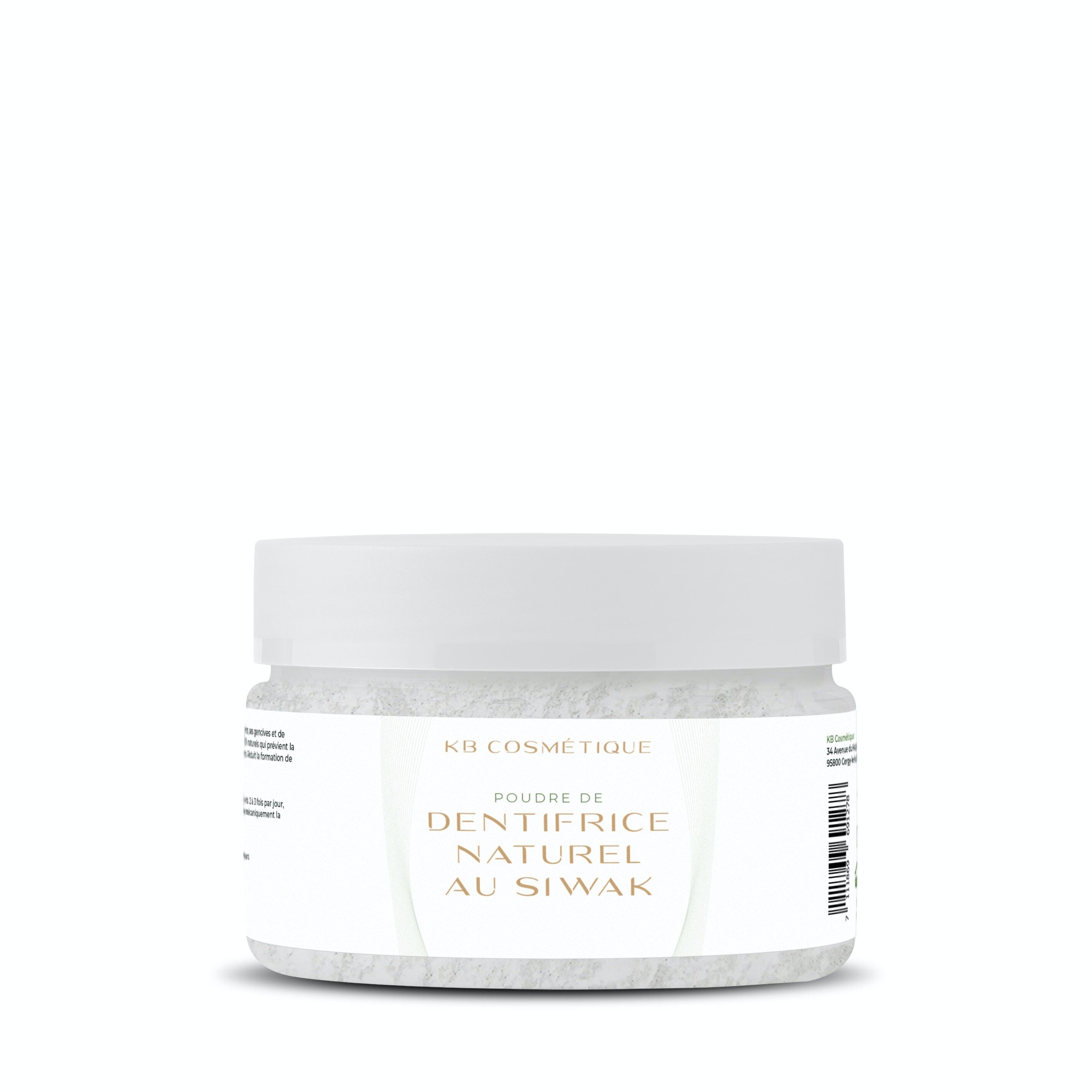 Dentifricio naturale in polvere con Siwak