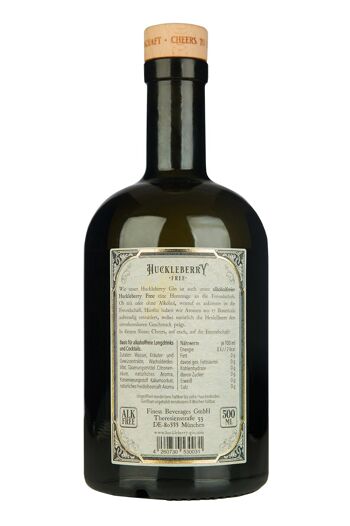 Huckleberry Free sans alcool 0.5l 2