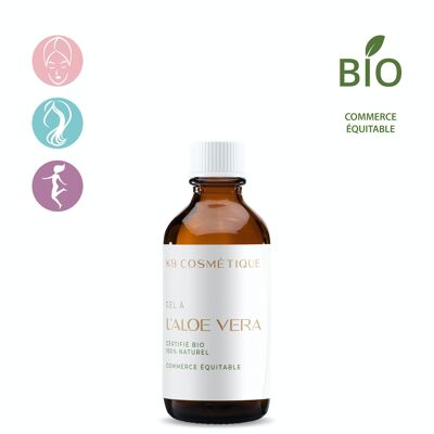 Gel à l'aloe vera certifiée bio équitable