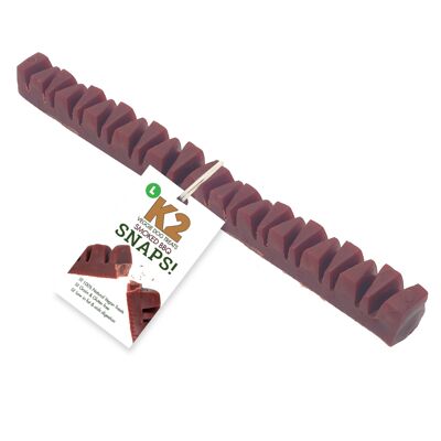 K2 Vegan Dog Training Leckerlis, Holzgeräuchertes BBQ, groß, 85 g