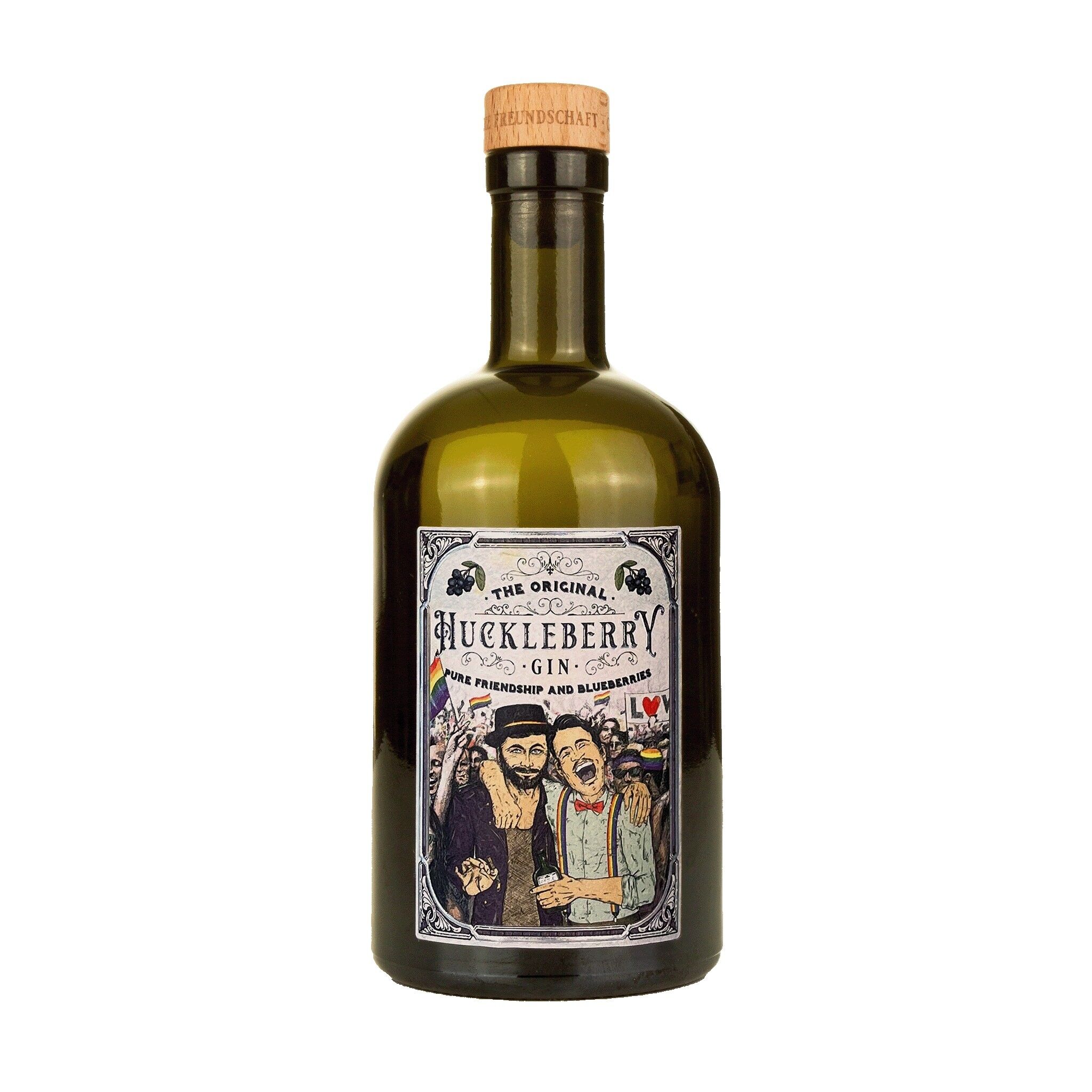 Huckleberry Gin 0.5l - 44% Pride Edition