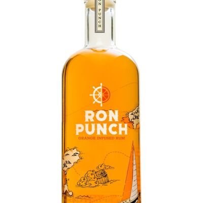 Rhum infusé à l'orange Ron Punch 0.7l - 40%