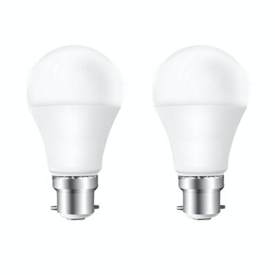 6W B22 LED GLS Light Bulb Daylight (Pack of 2) (AGG45PK6)