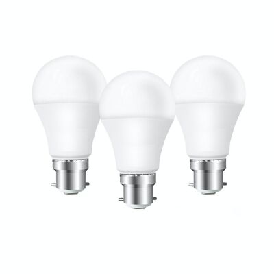 Bombilla LED GLS 6W B22 Cálida (Pack de 3) (Paquete de Papel) (AGG45PK3AW)