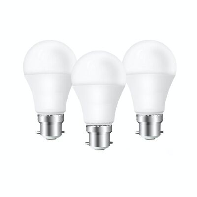 6W B22 LED GLS Light Bulb Warm (Pack of 3) (Paper Pack) (AGG45PK3AW)