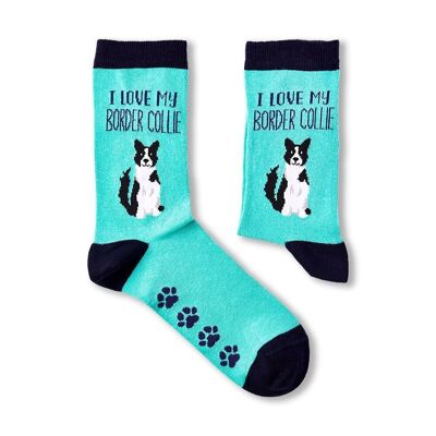 Calcetines de mujer border collie