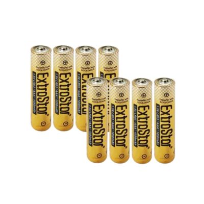 Pilas Alcalinas AAA Extrastar 1.5V, 8 piezas