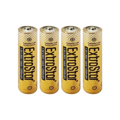 ExtraStar AA Alkaine Batteries,  1.5V, 4 pieces
