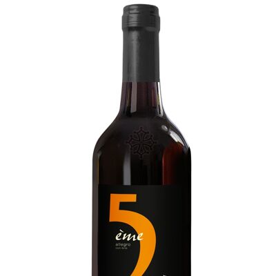 5° ALLEGRO CON BRIO - Vin Rouge Bio - AOP Saint-Chinian 2018